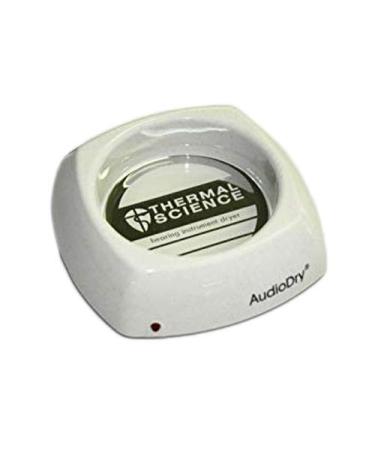 AudioDry Hearing Aid Dryer Ivory (Charcoal)