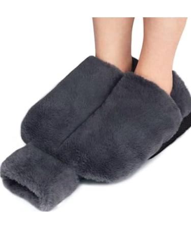 Marco Paul Traditional hot water bottle slippers and foot warmer for holidays ideal for home living room and bedroom