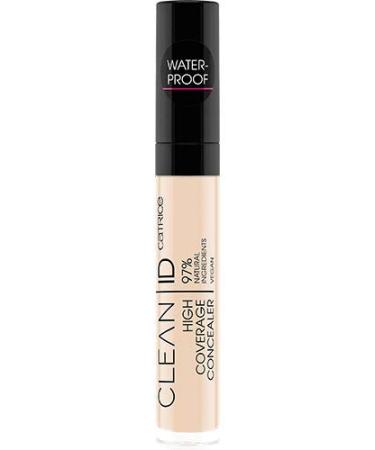 Catrice Clean ID High Coverage Concealer No. 005 Light Natural - Best Nude Concealer (5ml) for Flawless Skin | Buy Internationally - Buy Online on GoSupps.com