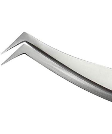 Szeles VETUS 6A-SA 3D 6D Volume Eyelash Extension Tweezers | Professional Curved Point Precision Stainless Steel Tweezers - Buy Online on GoSupps.com