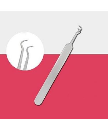 Professional Blackhead Tweezers Set - Stainless Steel Acne Remover & Comedo Tool for Flawless Skin - Buy Online on GoSupps.com