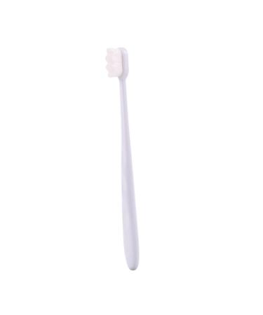 Sewoart micro-nano toothbrushes Mouth cleaning brush toothbrush with dental bristles travel toothbrush Tools for oral care toothbrushes with bristles soft fur 1 piece (1 Pack) as shown