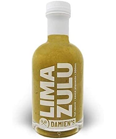 Damien's Lima Zulu Gourmet Fresh Lime Hot Sauce 200mL - Buy Online on GoSupps.com