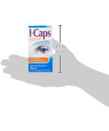 Systane ICaps Lutein & Zeaxanthin Eye Vitamin 120 Coated Tablets - 1 Pack - Buy Online on GoSupps.com