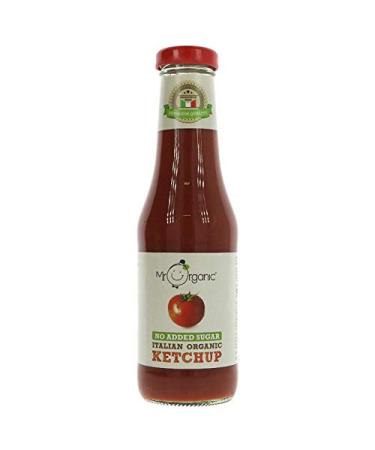 Mr Organic No Sugar Added Ketchup 480g (Pack of 6)