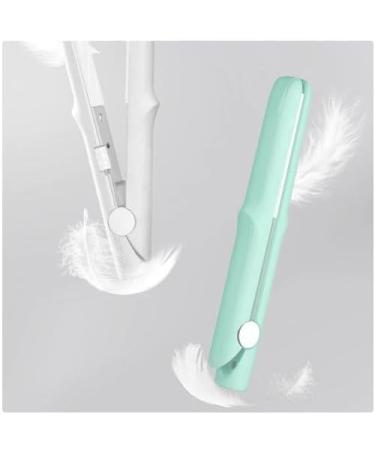 2-in-1 Mini Curling Wand & Flat Iron Hair Straightener Mini Dual Purpose Curling Iron Mini Curling Iron for Short Hair Portable Travel Curling Wand & Straightening Iron (G) - Buy Online on GoSupps.com