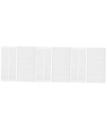 BIUDECO Fashion Clothing Tape 180 Sheets Anti-Light Stickers Double Sided Sticker Neckline The Pet White Bra Tape Whitex3pcs 8.5x1.2cmx3pcs