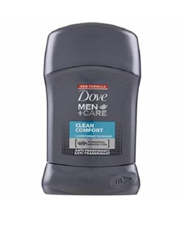 Dove Men + Care Clean Comfort Deodorant Stick 6 Pack 40ml
