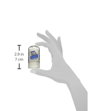 Thai Deodorant Stone Pure and Natural Crystal Mini Stick 2.125 Ounce 2.13 Ounce (Pack of 1) - Buy Online on GoSupps.com