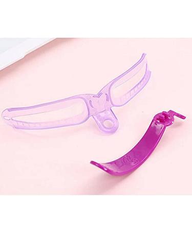 Reusable Eyebrow Stencils Set | 8 Elegant Shapes for Perfect Brows | Makeup Tools with Holder for Flawless Application - Buy Online on GoSupps.com