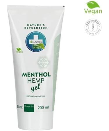 Annabis Menthol Hemp Gel - Cooling Pain Relief for Joints & Muscles | 200ml | International Shipping - Buy Online on GoSupps.com