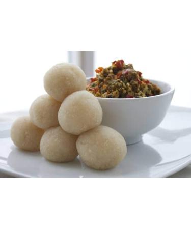 White Garri 4lbs Bag - Premium Quality, Gluten-Free Gari from West Africa - Buy Online on GoSupps.com