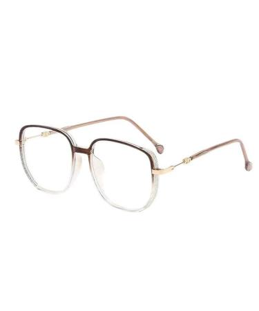 Frequently K Reading Glasses Dual Focus Reading Glasse Women's Portable Fashion Anti-Blue Light Reading Glasses +3.00 Dark Brown