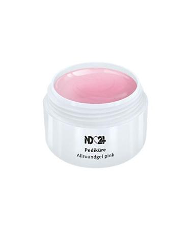 Pedicure Allroundgel Pink - 1-Phase-Gel Studio Quality - Made in Germany - 15ml 15ml pink