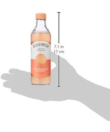 Equinox Kombucha Pink Grapefruit & Guava 275ml Glass Bottle - Banana Flavor - Buy Online on GoSupps.com