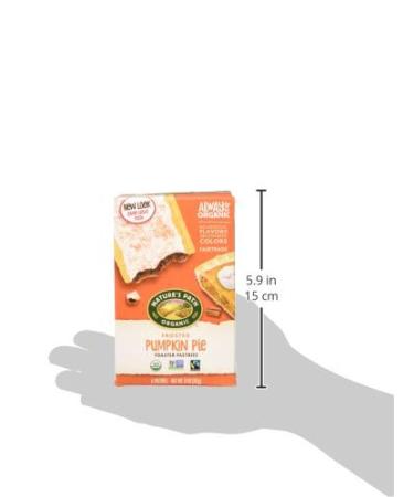 Natures Path Pumpkin Pie Frosted Toaster Pastry 11 oz - Delicious Breakfast Treat - Buy Online on GoSupps.com