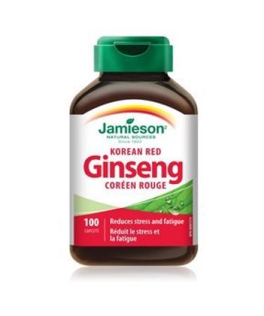 Jamieson Korean Red Ginseng 275 mg 100 caplets