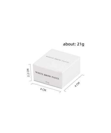 10g White Eyebrow Mapping Paste - Microblading Brow Paste for Permanent Makeup - Buy Online on GoSupps.com