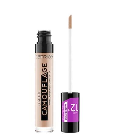 Catrice Liquid Camouflage Concealer - Waterproof High Coverage Makeup Pen 3x5ml (No. 010 Porcelain) | Long Lasting 12h Formula for Flawless Skin - Buy Online on GoSupps.com