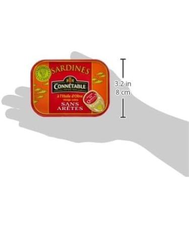Conn table Boneless Sardines in Extra Virgin Olive Oil - 80.5g net drained can - Buy Online on GoSupps.com
