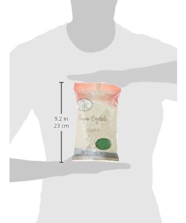 CK Products 78-310G Green Crystal Sugar - 1oz for Baking and Decorating - Buy Online on GoSupps.com