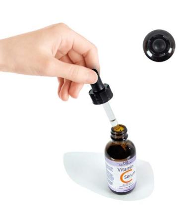 Double-sized 2 oz Pure Vitamin C Serum with Hyaluronic Acid - Anti-Wrinkle, Anti-Aging, Dark Circles, Age Spots, Pore Cleanser, Acne Scars - Organic Vegan Ingredients - Buy Online on GoSupps.com