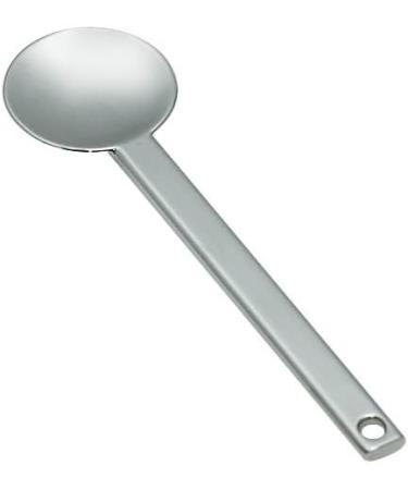 Round Metal Nectar Spoon - Golden Cream Scoop & Cosmetic Mask Stirring Spoon for Beauty & Skincare - Buy Online on GoSupps.com