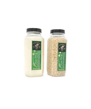 2pc Bath & Body Works Aromatherapy Eucalyptus Spearmint Stress Relief Set - Luxury Bath Soak for Ultimate Relaxation - Buy Online on GoSupps.com
