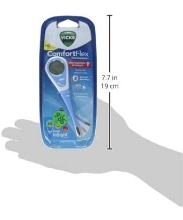 Vicks ComfortFlex Digital Thermometer - Fast & Accurate Readings - 1 ea - Buy Online on GoSupps.com