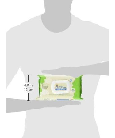 Happy Little Camper Flushable Wet Wipes with Aloe & Vitamin E - 50 Count - Buy Online on GoSupps.com
