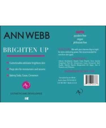 Brighten Up Exfoliator - All Natural Scrub for Face Antioxidant and Circulation Stimulator Anti-Oxidants Improves Skin Texture Unclogs Pores Great for acne breakouts & softening skin 1 Ounce (Pack of 1) - Buy Online on GoSupps.com