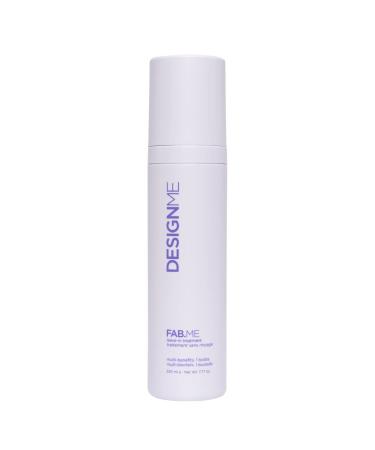 DESIGNME FAB.ME Leave-In Treatment | Multi-Benefit Leave in Conditioner for Curly Hair | Lightweight Dry Conditioner Spray for Hair | Hair Conditioner Spray for Manageability and Control  (7.77 Oz) Purple
