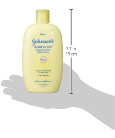 Johnson's Baby Fragrance-Free Head To Toe Baby Lotion 15 oz - Buy Online on GoSupps.com