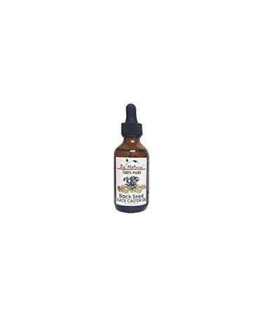 100% Pure Black Castor Oil Black Seed 2oz