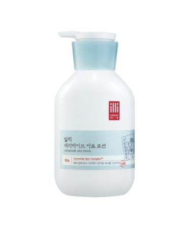ILLIYOON Ceramide Ato Lotion 350ml for all skin types of aduls and kids for face & body