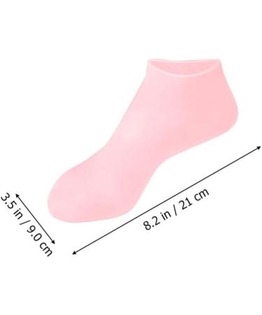 2 Pairs of Moisturizing Socks Gel Socks Moisturizing Gel Socks Anti- Slip Softening Dry Cracked Feet Socks for Repairing and Softening Dry Cracked Feet Skins - Buy Online on GoSupps.com