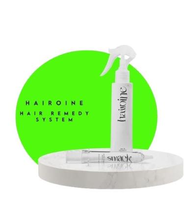 Hair Remedy Styling Spray with Hair Serum | Heat Styling Hairspray Strong Hold | Hair Serum for All Hair Type Especially Thick and Frizzy Hair | Long-Lasting Hold without Stiffness - 14oz