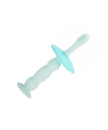 Hoement Silicone Teething Ring Toothbrush Training Brush Milk Teeth