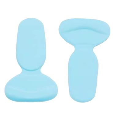 Heel Cushion Pads Anti-wear Foot Shock Absorption Heel Protectors Adult Soft Daily for Spurs and Heel Blister Prevention(Blue Medium)