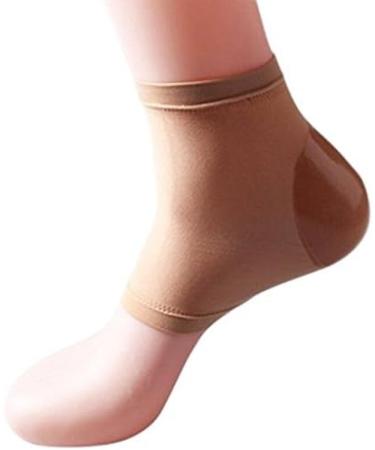 1 Pair Silicone Gel Heel Protectors - Fersenschutz Fersensocke Fersenbandage & Fersenpolster for Foot Care (S/M) - International Shipping Available - Buy Online on GoSupps.com
