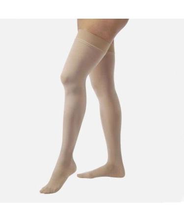 Jobst thigh high with closed toe area 20-30 mmHg beige size M 114641