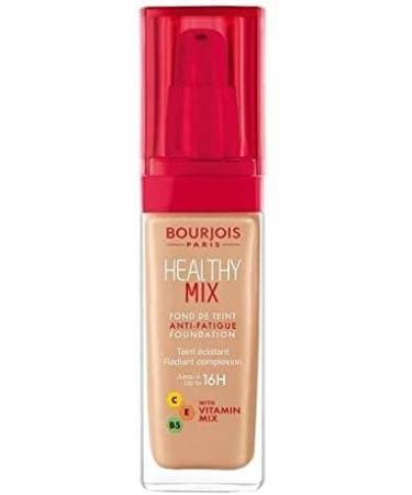2 x Bourjois Healthy Mix Anti Fatigue Foundation 30ml Sealed - 54 Beige - Buy Online on GoSupps.com