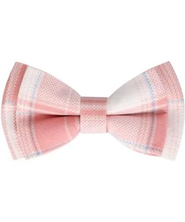 Tagme Personalized Cat Collar with Name & Phone Number - Safe Closure & Bell - Baby Pink Plaid - Perfect for Kittens - Buy Online on GoSupps.com