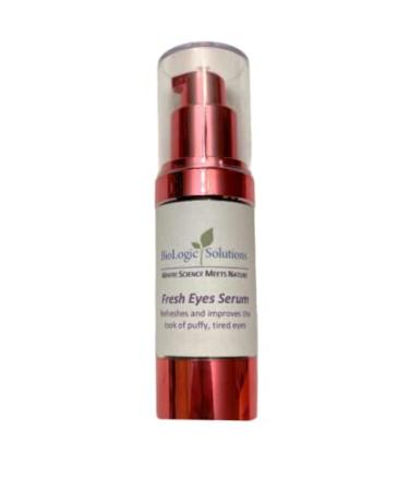Fresh Eyes Serum refreshes tired puffy eyes reducing the appearance of under-eye bags dark circles and wrinkles in the area of the eye