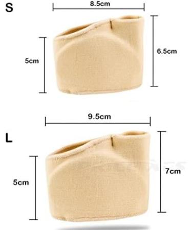 Bunion Corrector & Toe Separator with Metatarsal Gel Lining - Foot Pain Relief Sleeve for Hallux Valgus & Hammer Toe, Post Surgery Recovery - Size Large - Buy Online on GoSupps.com