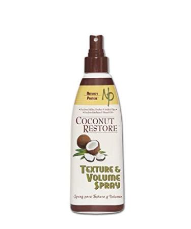 Coconut Restore Texture & Volume Spray 8Oz (Pack of 2)