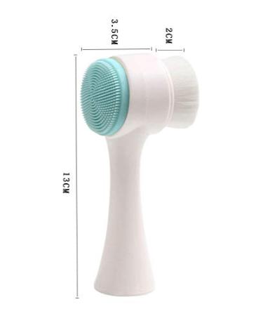 WOIWO Soft Hair Standing Double Face Brush - Gentle Hand Cleansing Brush for Radiant Skin | International Shipping Available - Buy Online on GoSupps.com