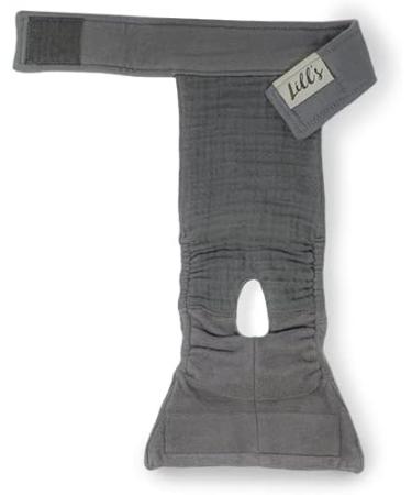 Lills Fuse Pants - Flexible Closure Organic Cotton Extra Absorbent XS-XXL Stone Gray - Perfect for Everyday Wear - Buy Online on GoSupps.com