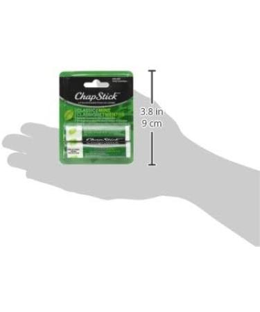 ChapStick Classic Lip Balm Mint Flavour 2 Tubes - Buy Online on GoSupps.com