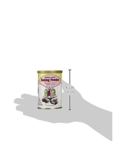 Trader Joe's Double Acting Baking Powder 8.1 Oz - Pack of 2 - Buy Online on GoSupps.com